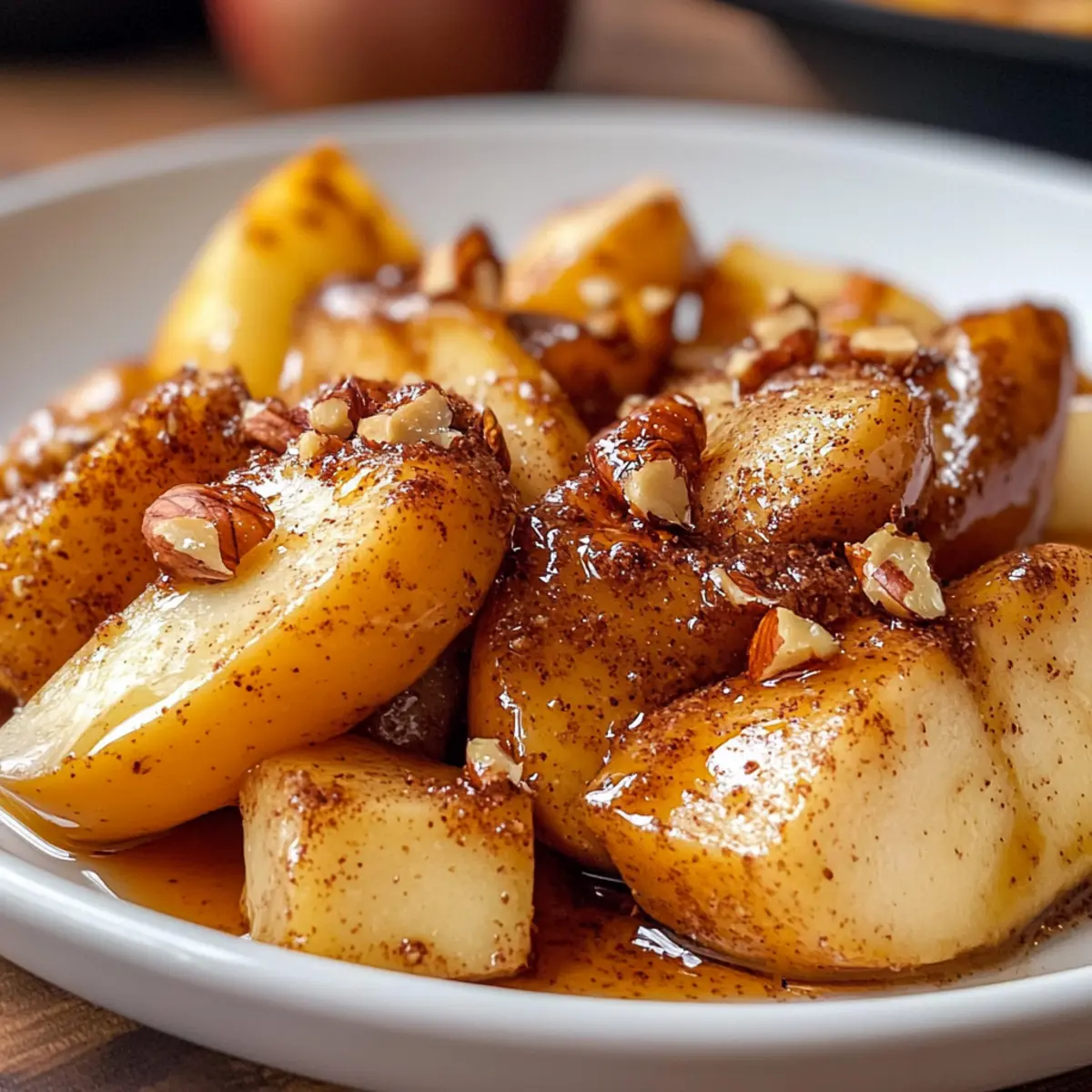 Zimt-Äpfel aus der Heißluftfritteuse: Einfach und Lecker